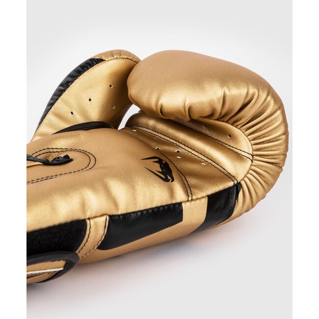 Venum ELITE BOXING GLOVES - GOLD/BLACK