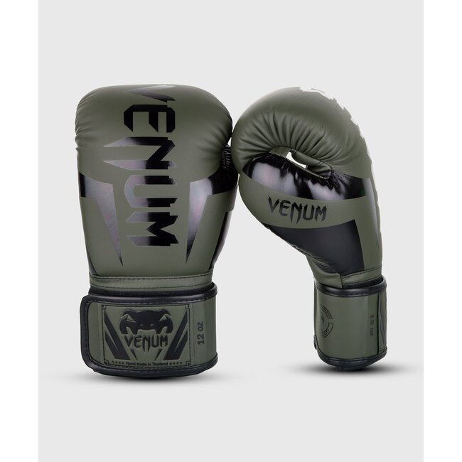 Venum ELITE BOKSHANDSCHOENEN - KHAKI/BLACK