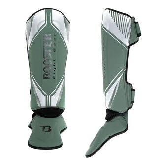Booster Fightgear SCHEENBESCHERMERS - BANGKOK SERIES 3 - GROEN/ZILVER