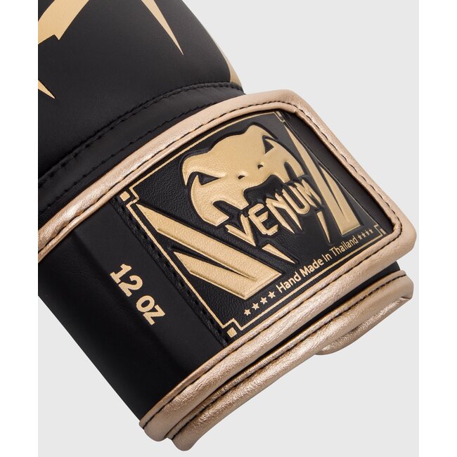 Venum ELITE BOKSHANDSCHOENEN - BLACK/GOLD
