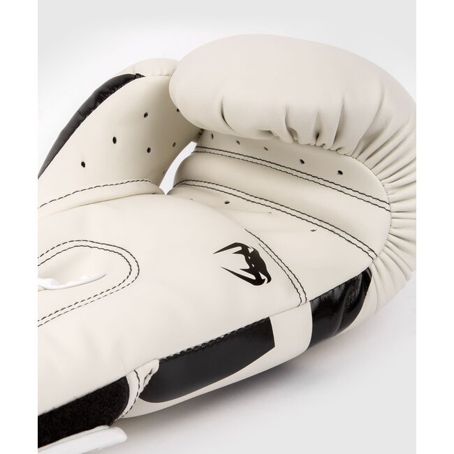 Venum ELITE BOKSHANDSCHOENEN - WHITE/BLACK