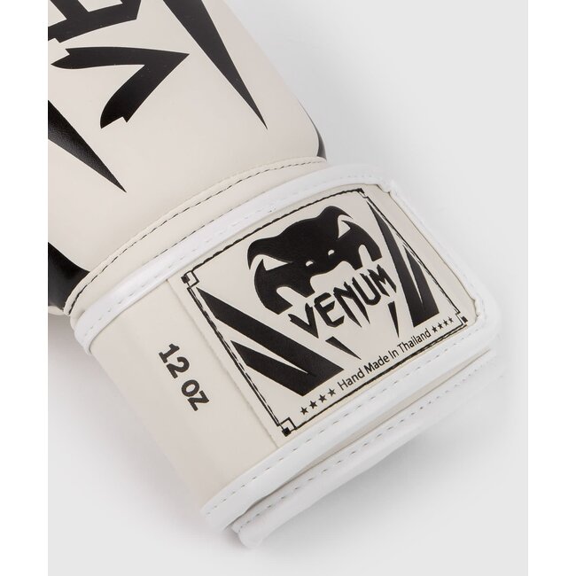Venum ELITE BOKSHANDSCHOENEN - WHITE/BLACK
