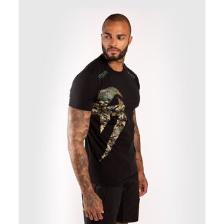 Venum ORIGINAL GIANT T-SHIRT - BLACK/FOREST CAMO