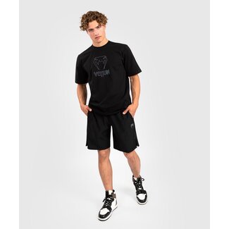 Venum VENUM CLASSIC T-SHIRT - BLACK/BLACK REFLECTIVE