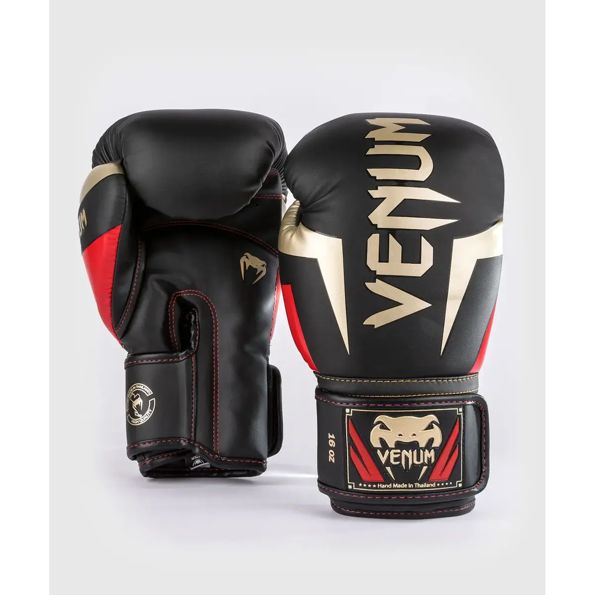Venum Gants de boxe - Elite - noir/or/rouge