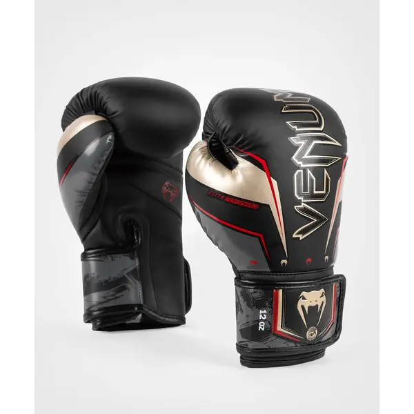Venum Gants de boxe Elite Evo - noir/or/rouge