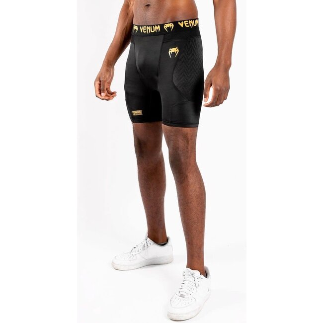 Venum Venum G-Fit Compression Shorts - Black/Gold