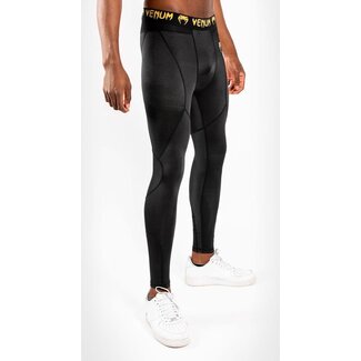 Venum Compressiebroek - G-Fit - Zwart /Goud