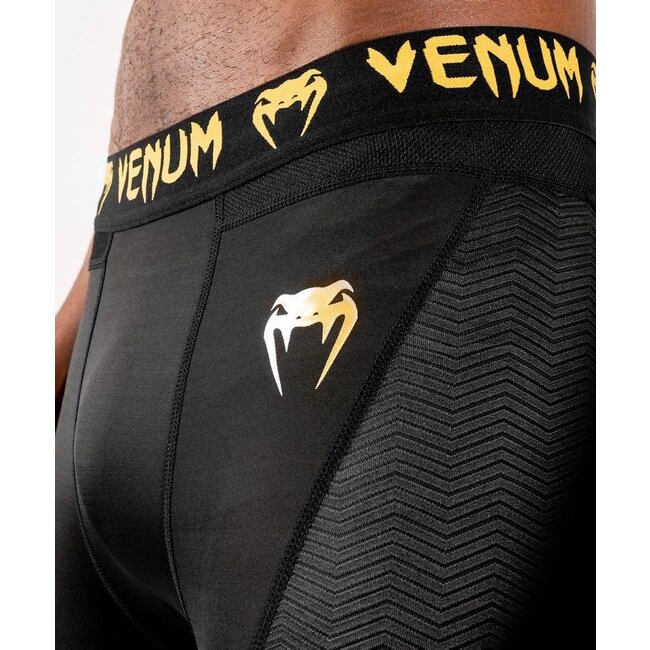 Venum Compressiebroek - G-Fit - Zwart /Goud