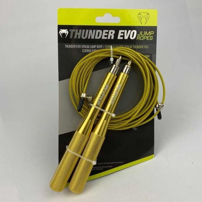 Venum SPRINGTOUW - THUNDER EVO JUMP ROPE - GOLD