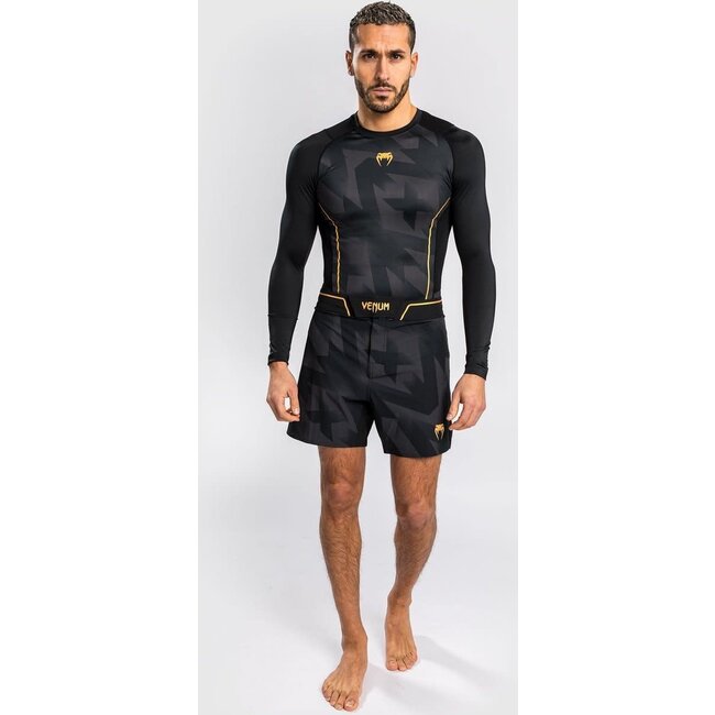 Venum Venum - RASHGUARD -  Razor - Zwart Goud
