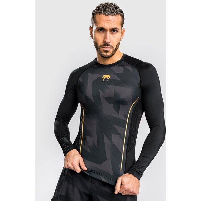 Venum Venum - RASHGUARD -  Razor - Zwart Goud