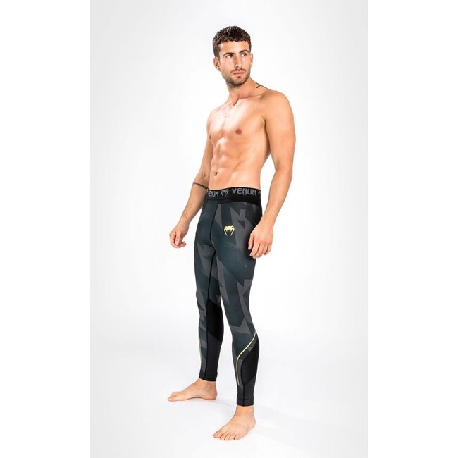 Venum VENUM - COMPRESSIE BROEK -  Razor- ZWART/GOUD