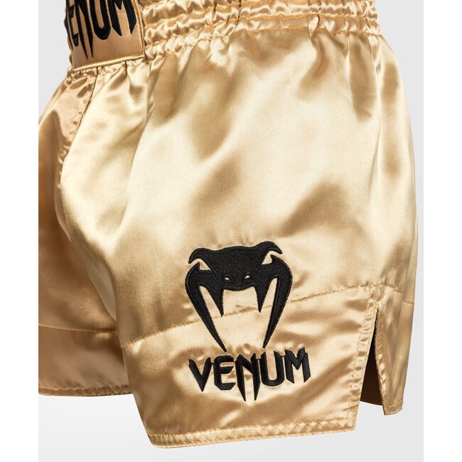 Venum VENUM MUAY THAI SHORTS CLASSIC - GOUD/BLACK