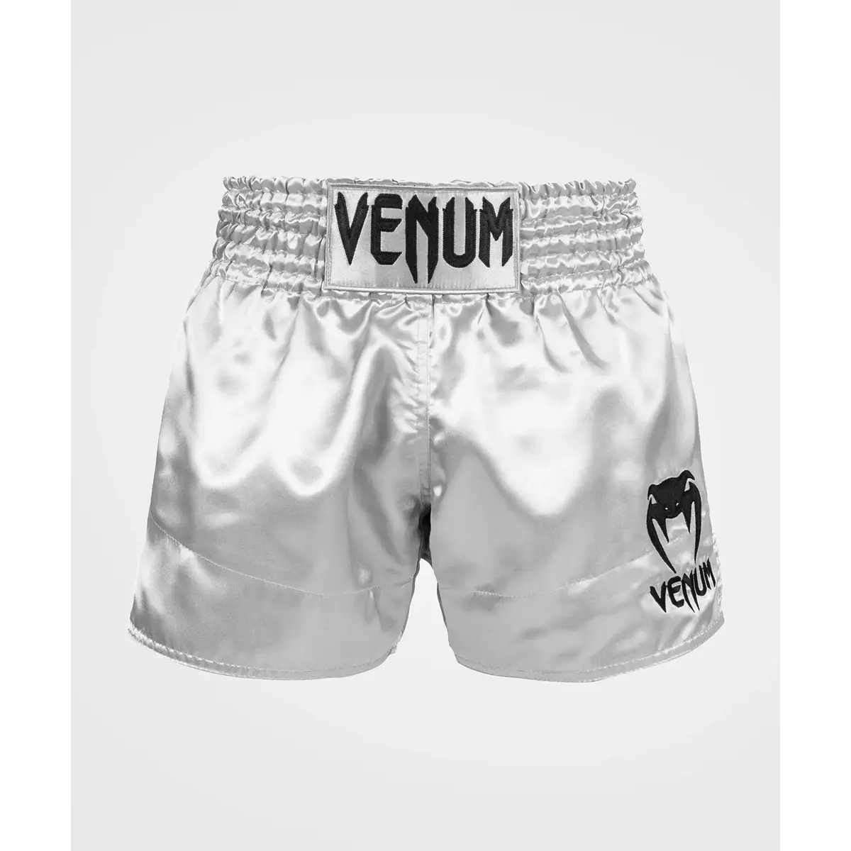 Venum Short de Muay Thaï CLASSIC - argent/noir