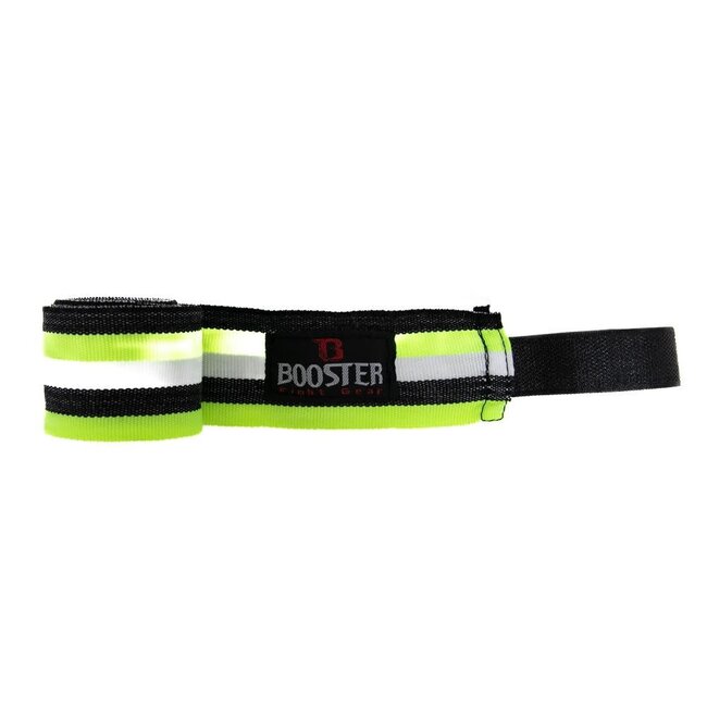 Booster Fightgear Bandages Pro - BPC RETRO 8 - NEON GEEL