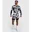 Venum Electron 3.0 Rashguard lange mouw - GRIJS/ROOD