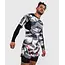 Venum Electron 3.0 Rashguard lange mouw - GRIJS/ROOD