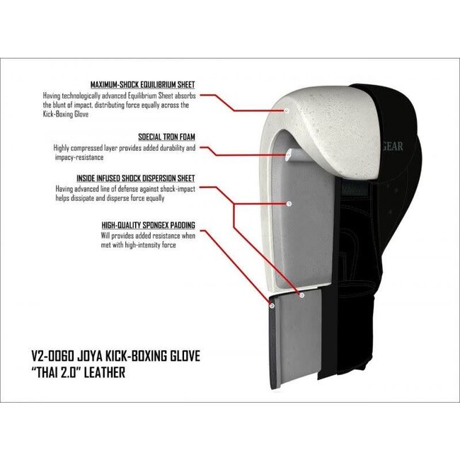 JOYA JOYA V2 - Bokshandschoenen - BLACK