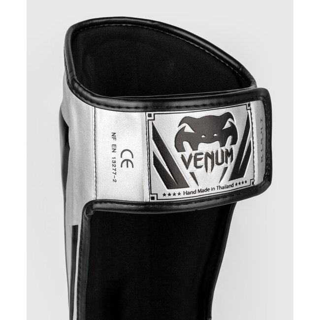 Venum ELITE SCHEENBESCHERMERS - SILVER/BLACK