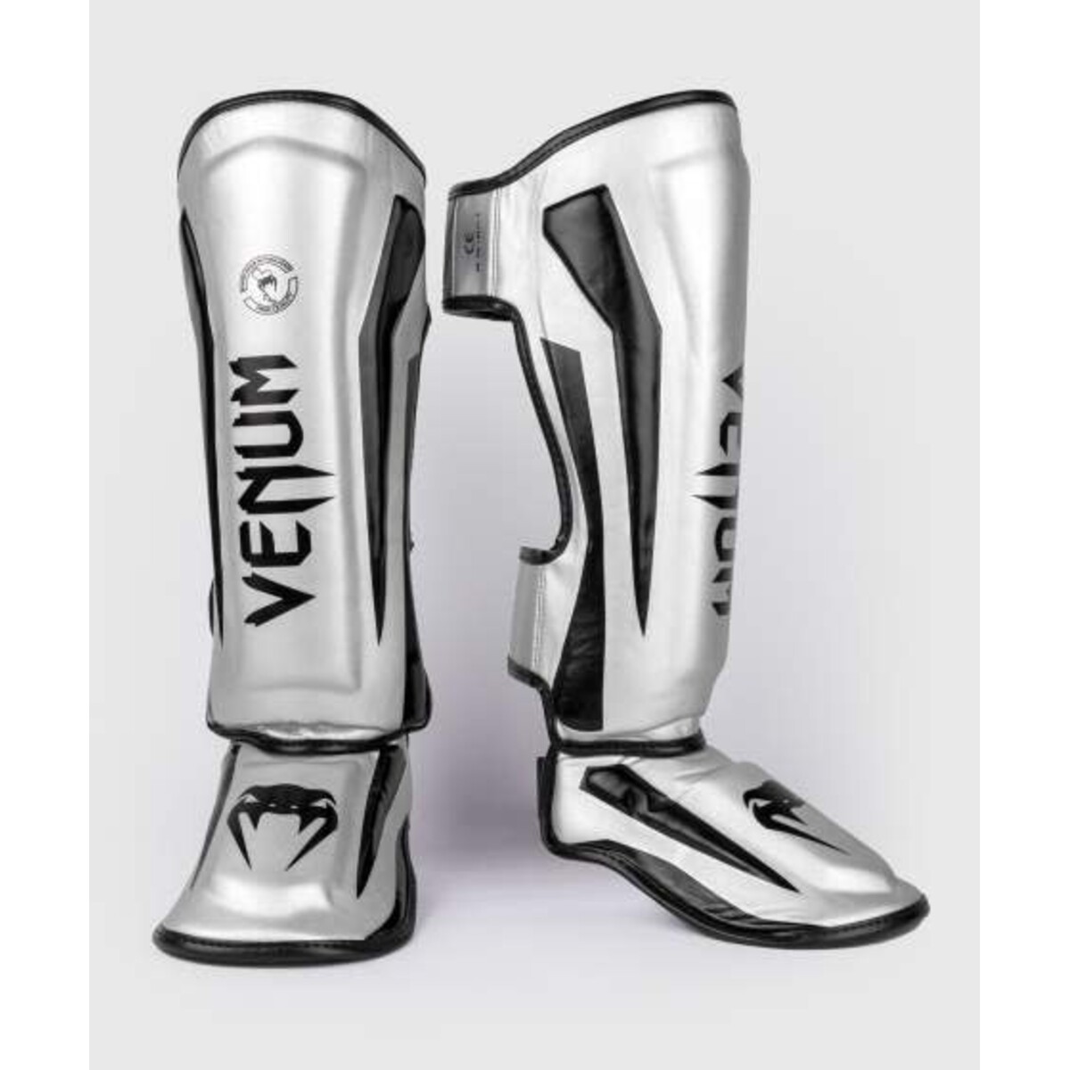 Venum ELITE protège-tibias - argent/noir