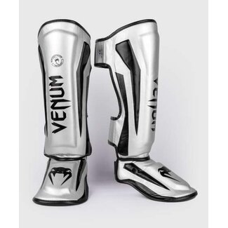 Venum ELITE SCHEENBESCHERMERS - SILVER/BLACK