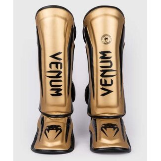 Venum ELITE SCHEENBESCHERMERS - GOLD/BLACK