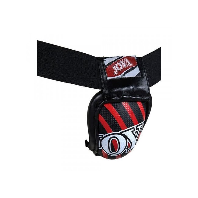 JOYA Joya - Kruisbeschermer van Staal - Zwart/Rood