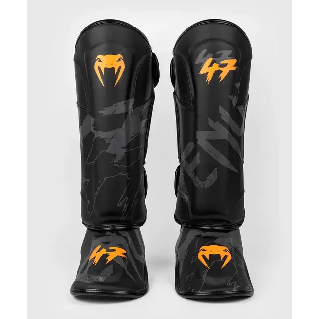 Venum Scheenbeschermers - S47 - Black/Orange