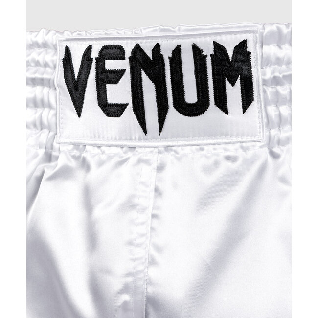 Venum MUAY THAI SHORTS CLASSIC - WHITE/BLACK
