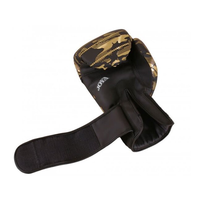 JOYA Joya CAMO V2 Kids Bokshandschoenen – Goud | Ideaal voor Jeugdtraining & Kickboksen