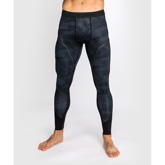 Venum VENUM COMPRESSIE BROEK -  ELECTRON 3.0 SPAT - BLACK