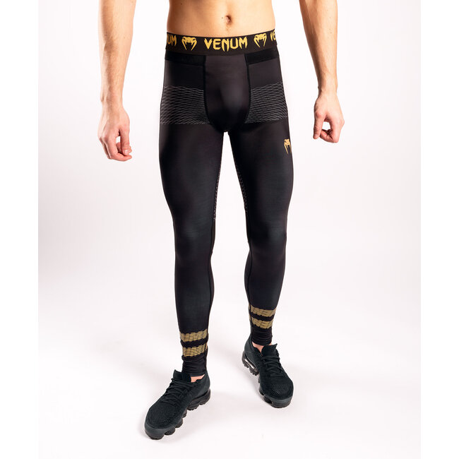 Venum VENUM "CLUB 182" COMPRESSION TIGHTS - BLACK/GOLD