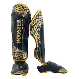 Booster Fightgear scheenbeschermer - Cube shinguard gold