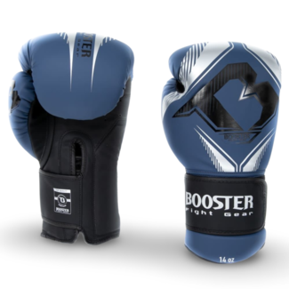 Booster Fightgear Booster - bokshandschoenen - BANGKOK SERIES 4  - BLAUW/ZILVER/ZWART