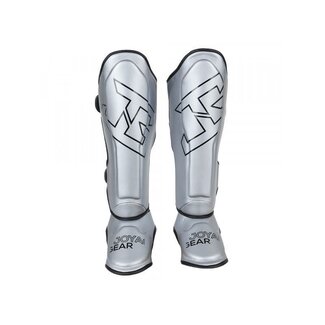 JOYA Joya Strike Scheenbeschermers – Zilver/Zwart