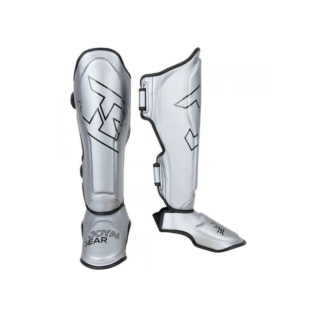 JOYA Joya Strike Scheenbeschermers – Zilver/Zwart