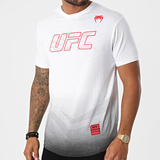 Venum UFC VENUM - AUTHENTIC FIGHT WEEK T-SHIRT  -  WHITE/BLACK