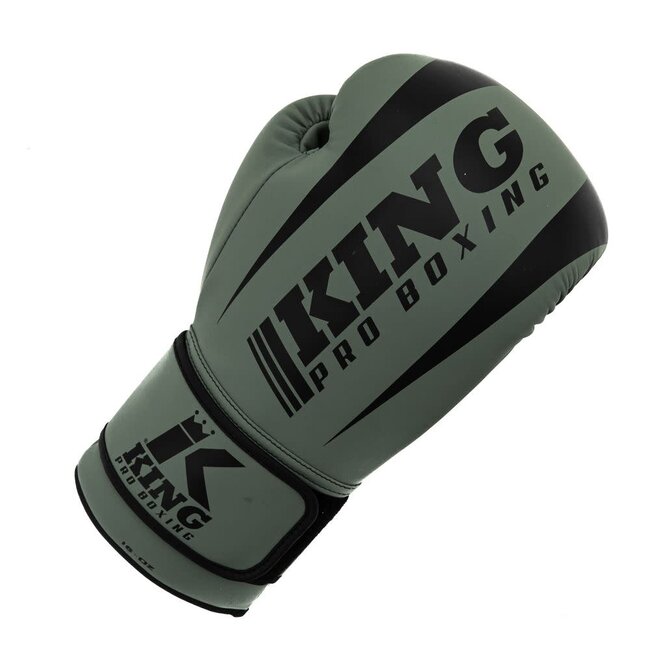 King Pro Boxing BOKSHANDSCHOENEN -KPB/REVO 5 - Militairy green