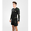 Venum FUSION 2.0 RASHGUARD LONG SLEEVES - BLACK/YELLOW