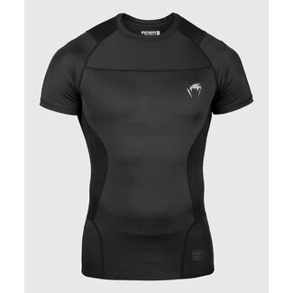 Venum VENUM G-FIT RASHGUARD - SHORT SLEEVES - BLACK