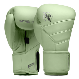 Hayabusa T3 Kanpeki – Bokshandschoenen van Echt Leer – Summer Moss Green – Premium Sparring Gloves