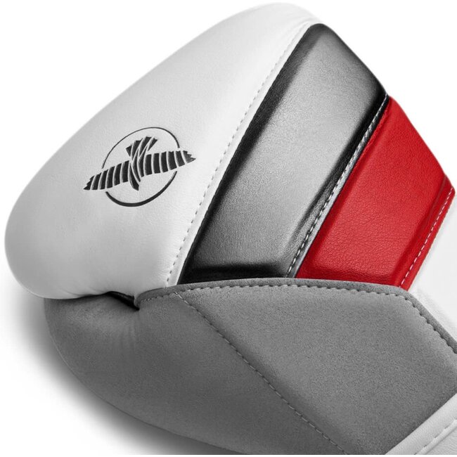 Hayabusa T3 Special Edition Bokshandschoenen – Wit/Rood – Voor Boksen, Kickboksen & MMA