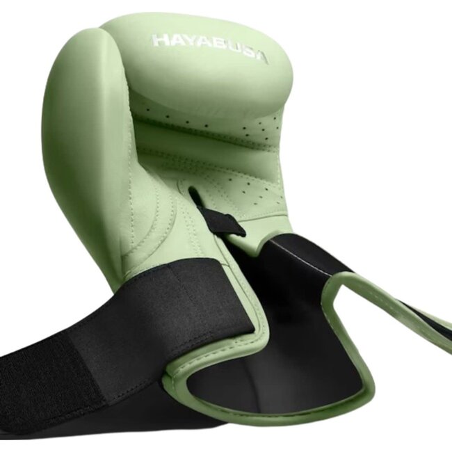 Hayabusa T3 Kanpeki – Bokshandschoenen van Echt Leer – Summer Moss Green – Premium Sparring Gloves