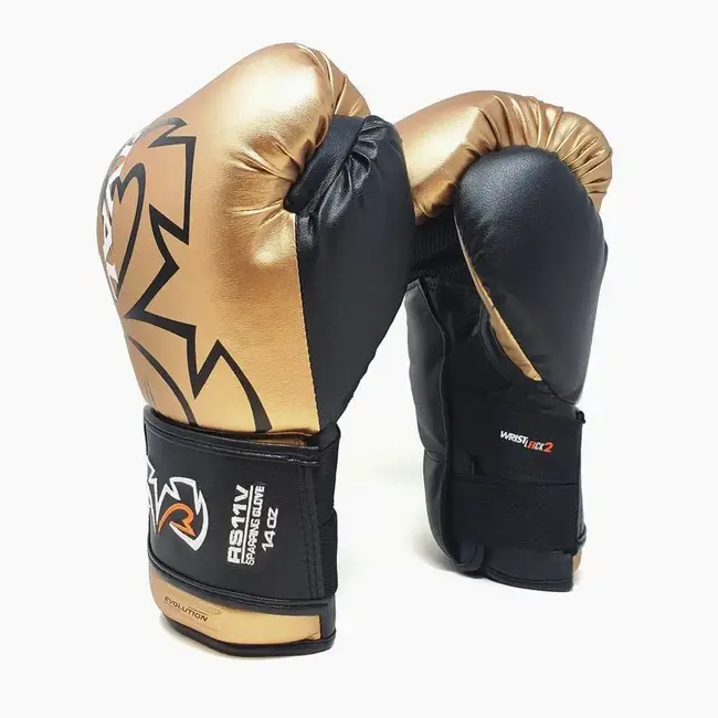 Rival Boxing Gear Rival Evolution RS11V – Professionele Bokshandschoenen – Sparring – Goud