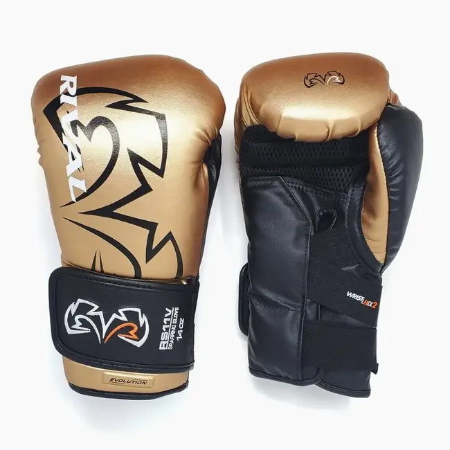 Rival RS11V Professionele Sparring Bokshandschoenen – Goud