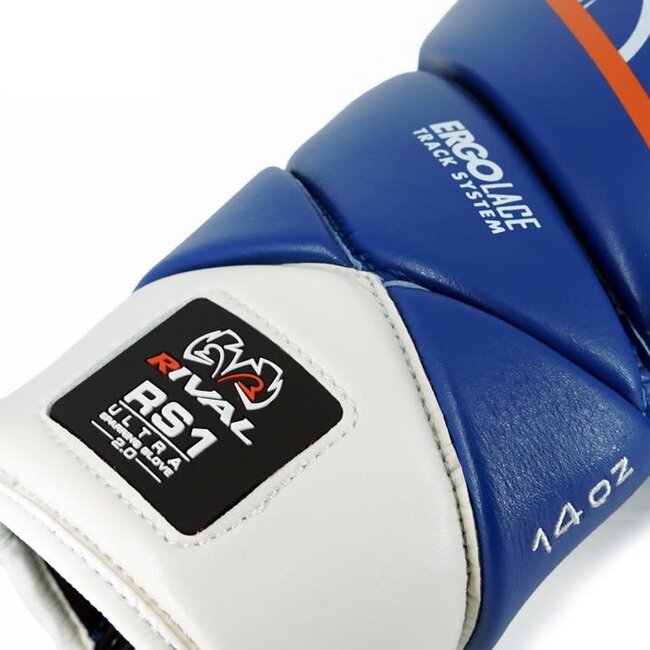 Rival Boxing Gear Rival Bokshandschoen RS1 Ultra Sparring Gloves 2.0 - blauw