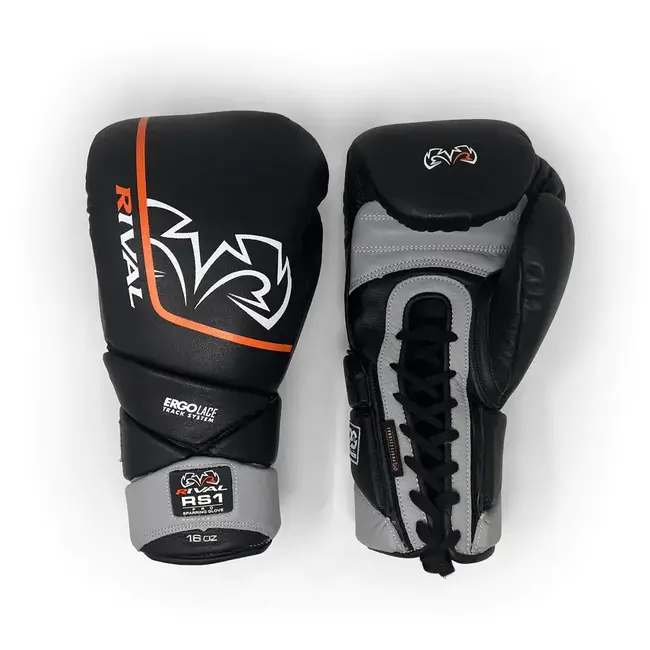 Rival Boxing Gear Rival Bokshandschoen RS1 Pro Sparring Gloves - 20th Anniversary - black