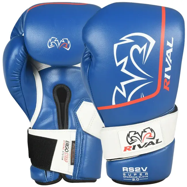 Rival RS2V Super Sparring Bokshandschoenen 2.0 – Blauw