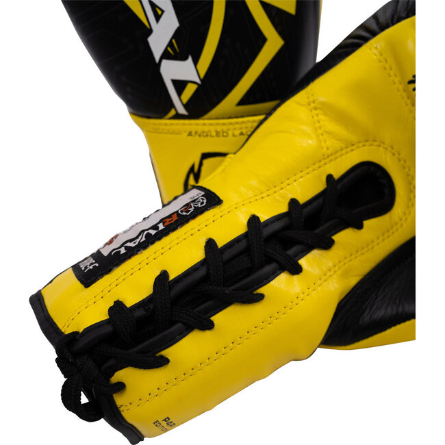 Rival RFX-Guerrero P4P Sparring Bokshandschoenen – Zwart/Geel